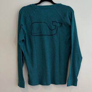 Mens Vineyard Vines Waffle Long Sleeve Tee